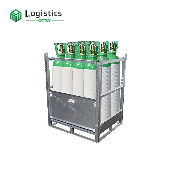 Gas Cylinder Forklift Storage Pallet factory